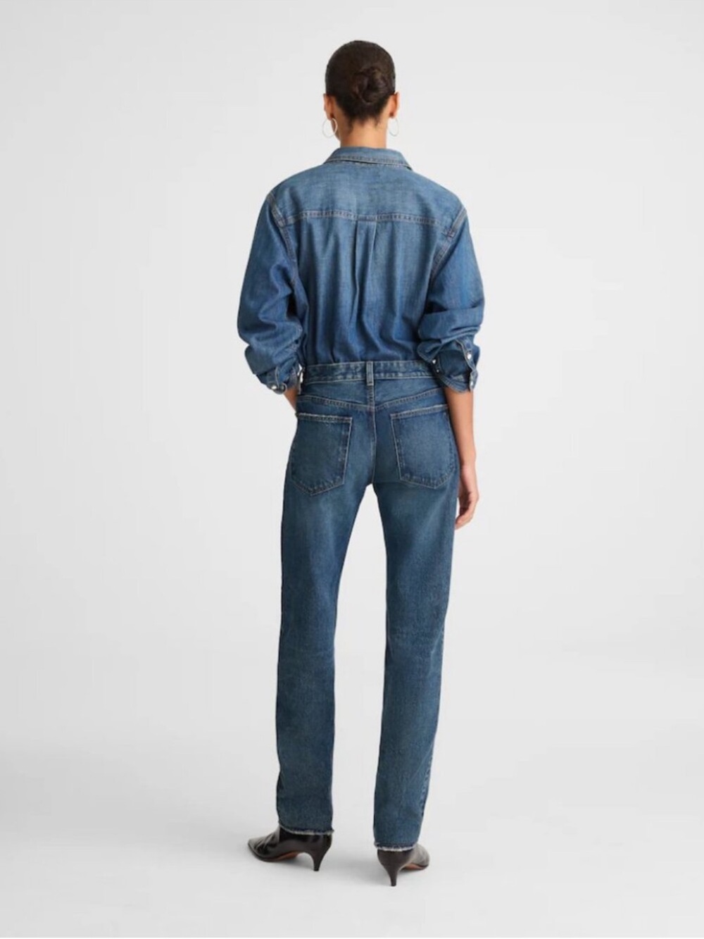Madewell The Dean Easy Straight Jean Size 27 - Picture 3 of 10